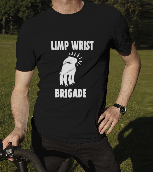 Limp Wrist Brigade Sunshine Clenched Fist T-Shirt
