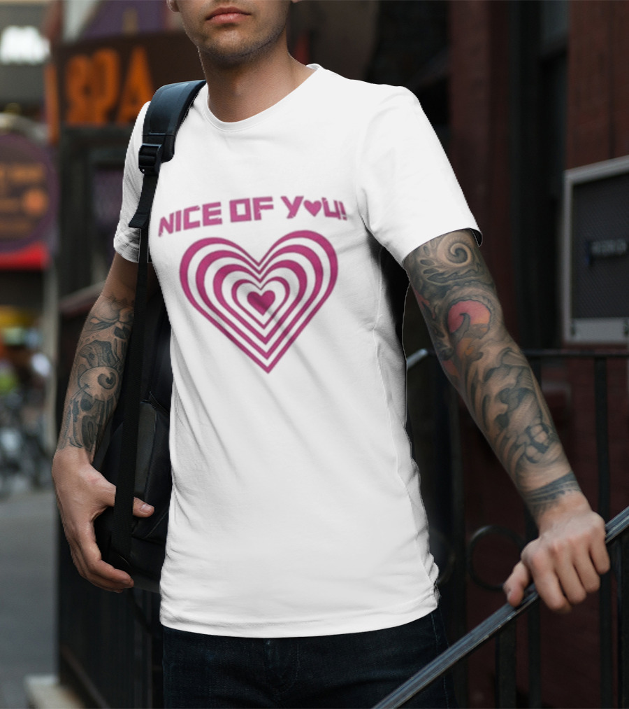 Nice Of You Katrina Stuart Heart T-Shirt