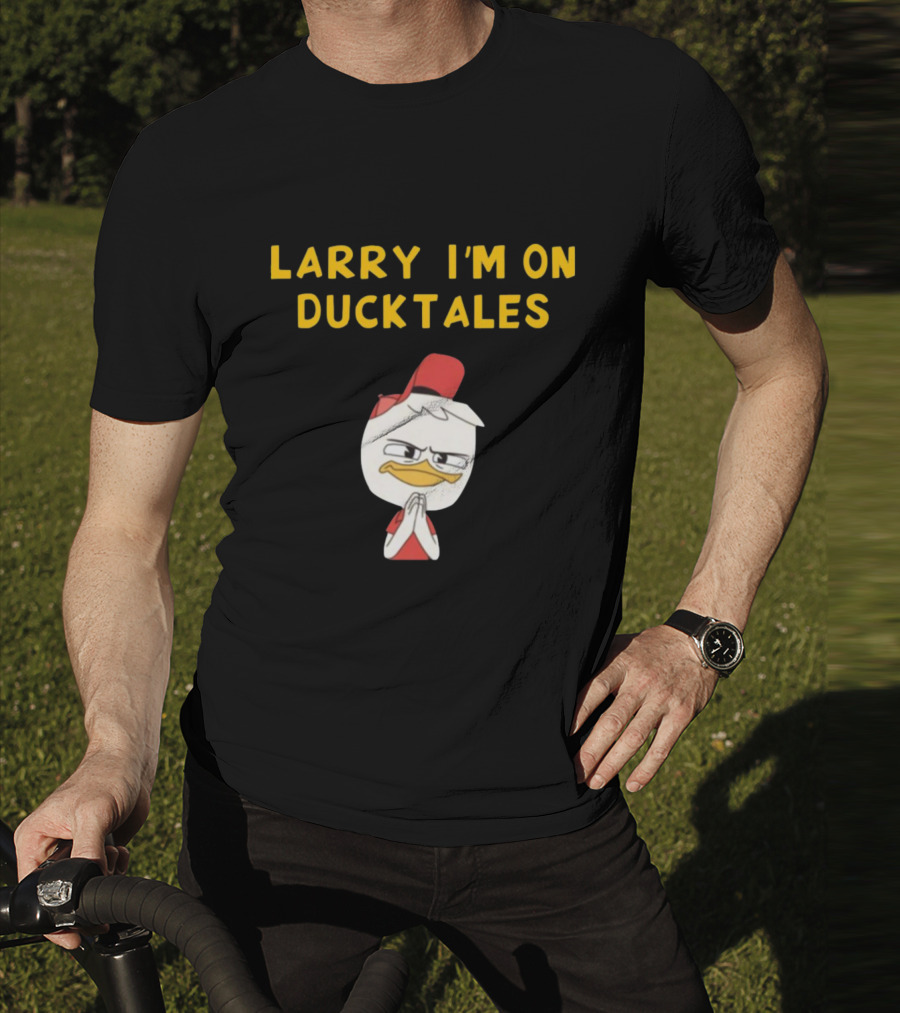 LARRY I'M ON DUCKTALES DUCK IN RED HAT T-Shirt