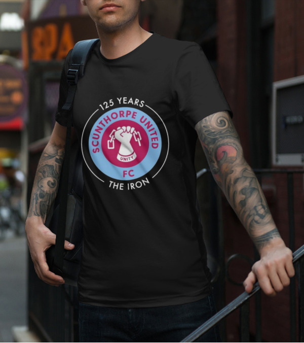 125 Years Scunthorpe United FC The Iron Unity T-Shirt