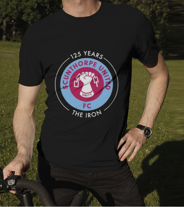 125 Years Scunthorpe United FC The Iron Unity T-Shirt
