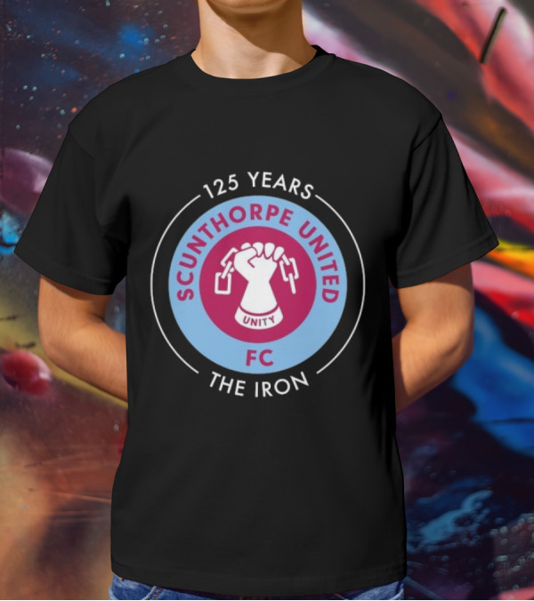 125 Years Scunthorpe United FC The Iron Unity T-Shirt