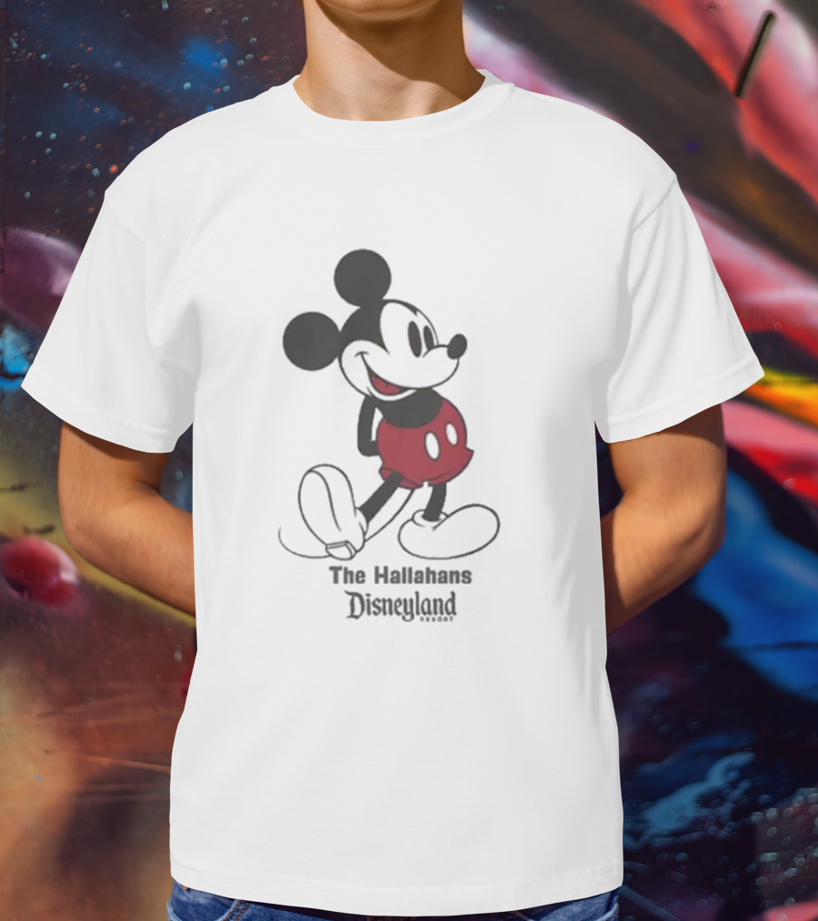 The Hallahans Disneyland Standing Mickey Mouse T-Shirt