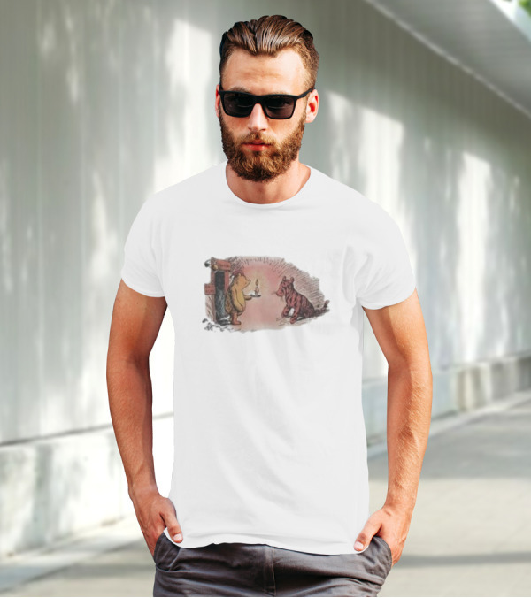 Tigger Is Public Domain Pooh And Tigger T-Shirt
