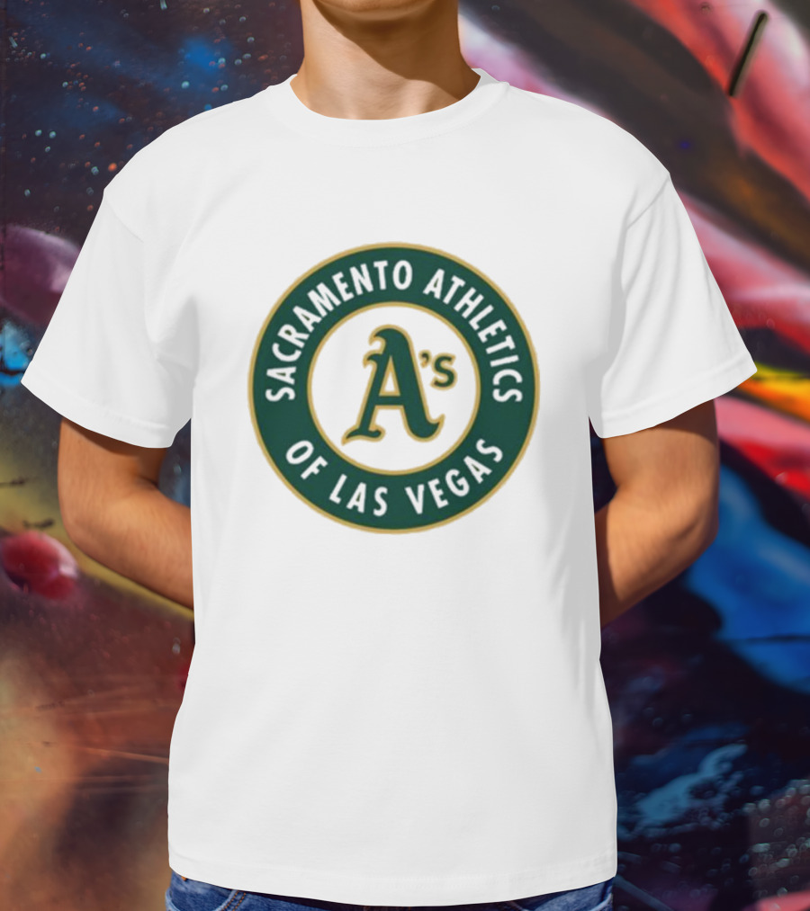 Todd Radom Sacramento Athletics A's Of Las Vegas T-Shirt