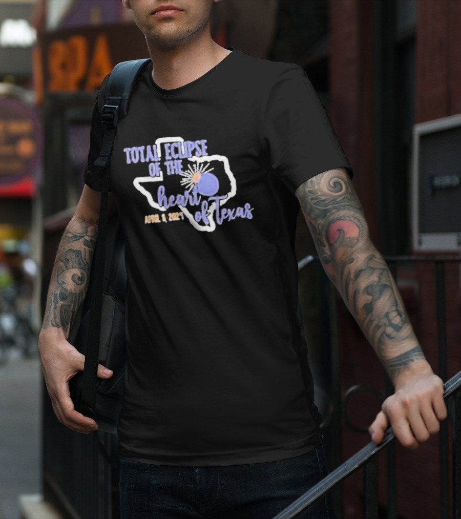 Total Eclipse Of The Heart Of Texas April 8 T-Shirt