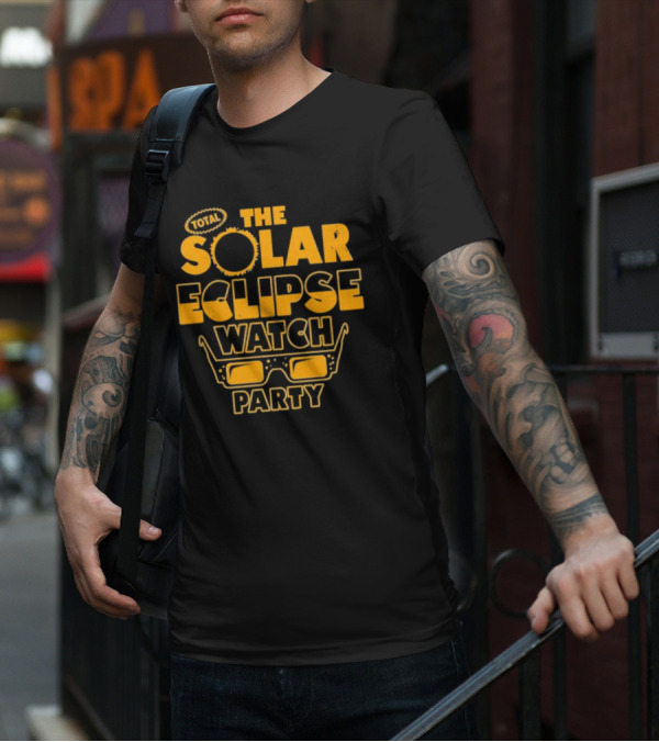 Total Solar Eclipse Watch Party Eyewear T-Shirt