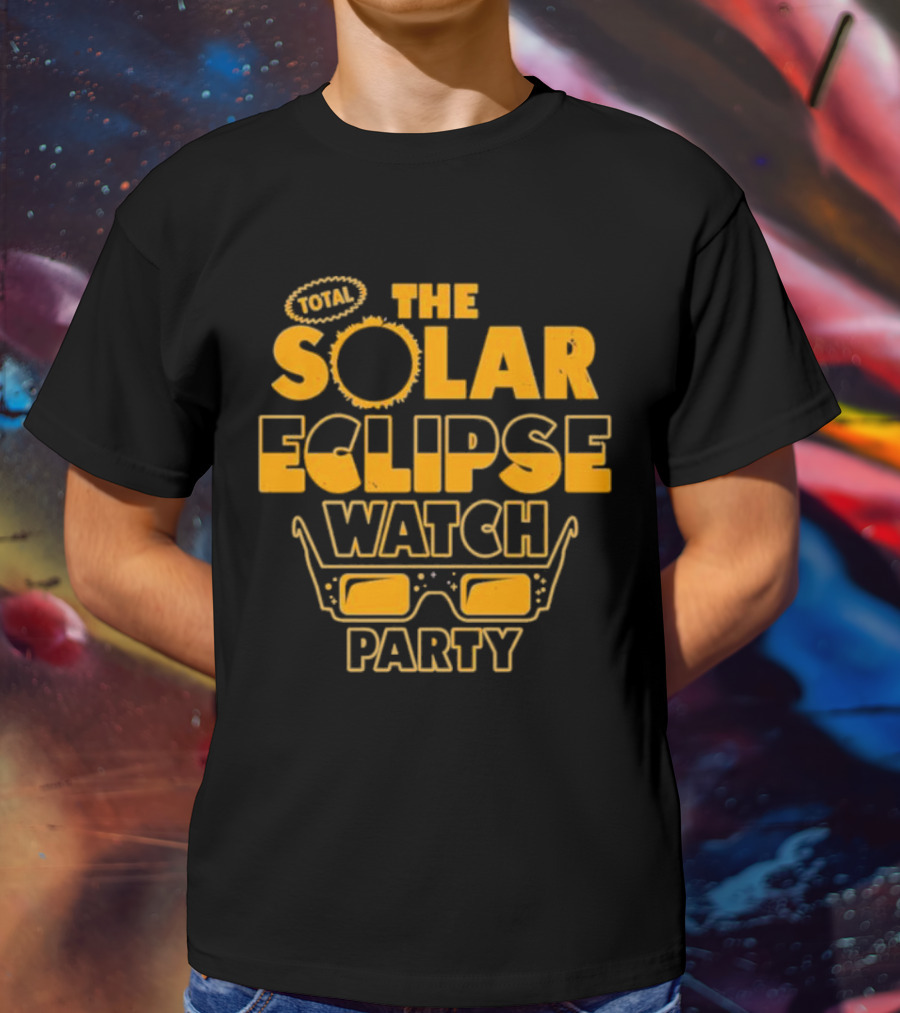Total Solar Eclipse Watch Party Eyewear T-Shirt