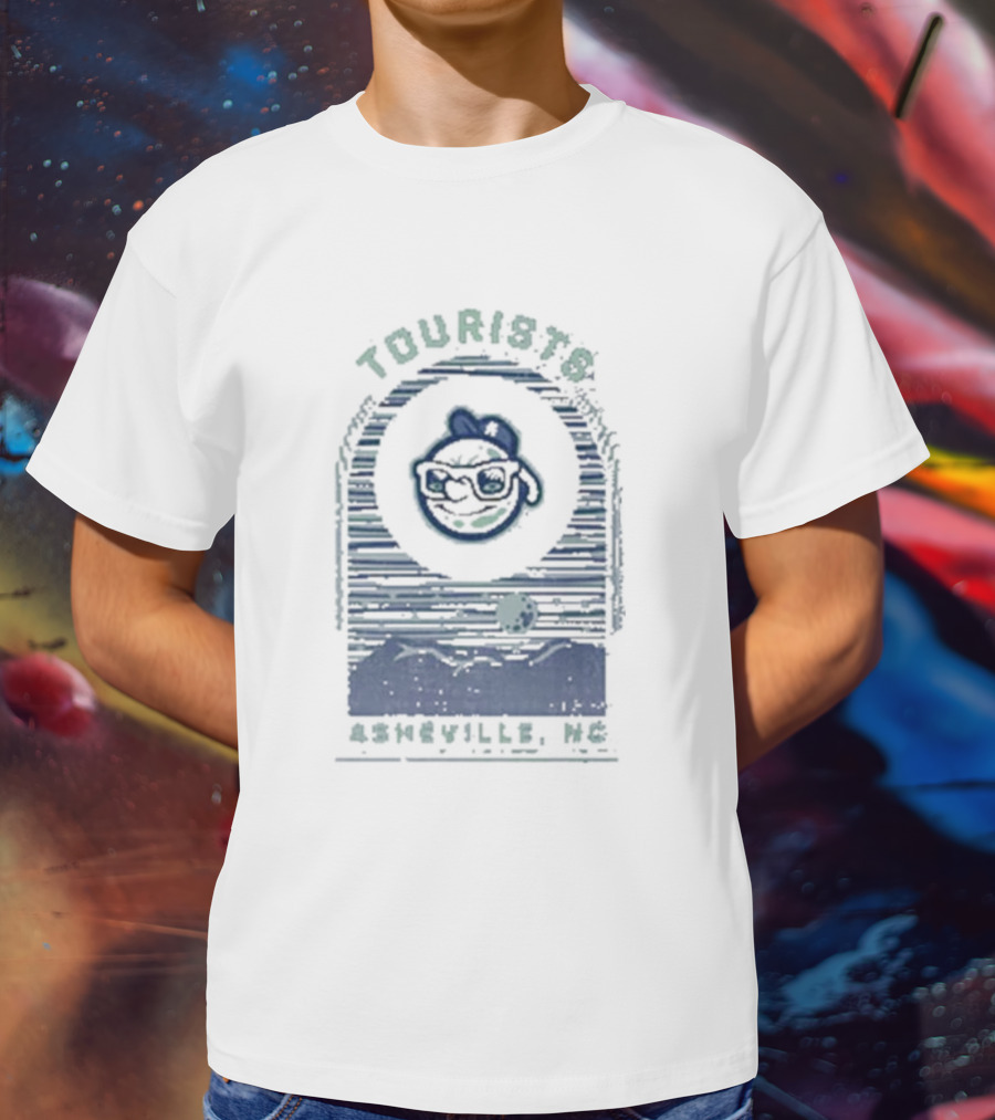 Tourists Skyline Asheville NC T-Shirt