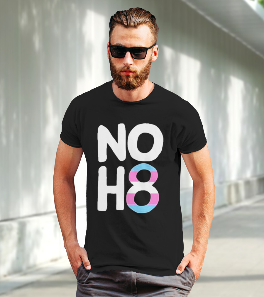 NO H8 Trans Pride Colors T-Shirt