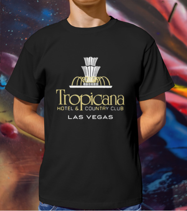 Tropicana Hotel And Country Club Las Vegas Fountain T-Shirt