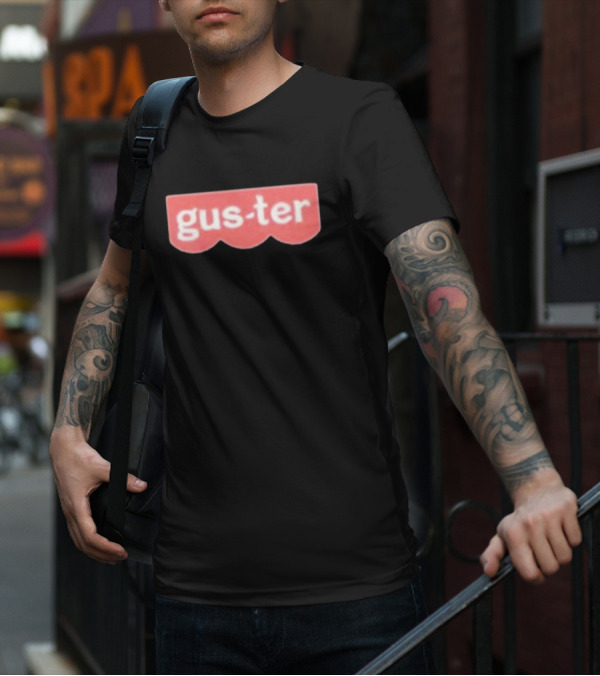 Guster Parody Iconic Font T-Shirt