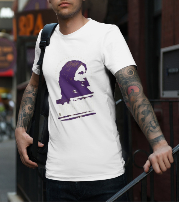 Dansky Purple Silhouette With Stars T-Shirt