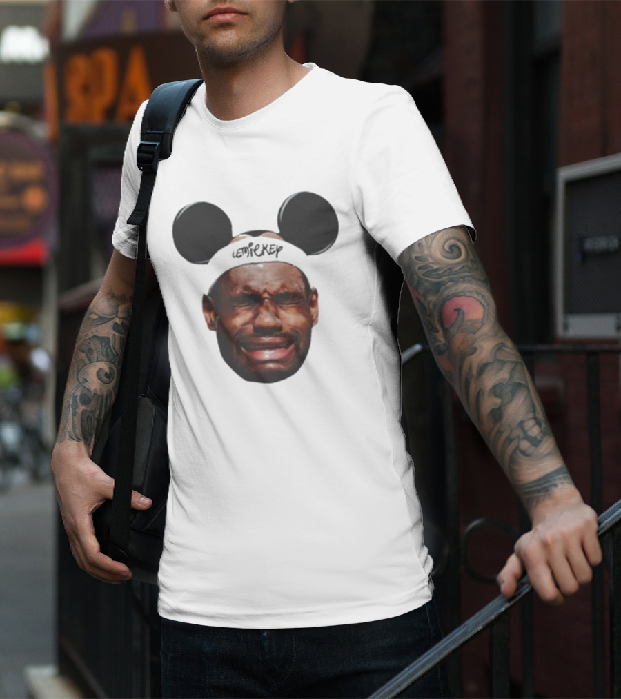 Lebron James Lemickey Crying Meme T-Shirt