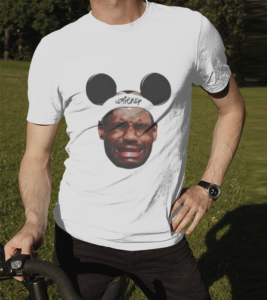 Lebron James Lemickey Crying Meme T-Shirt