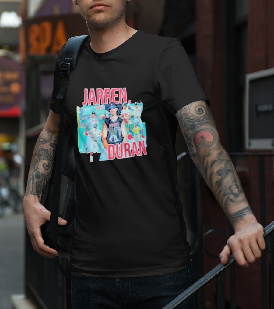 Jarren Duran Baseball Collage Sports T-Shirt
