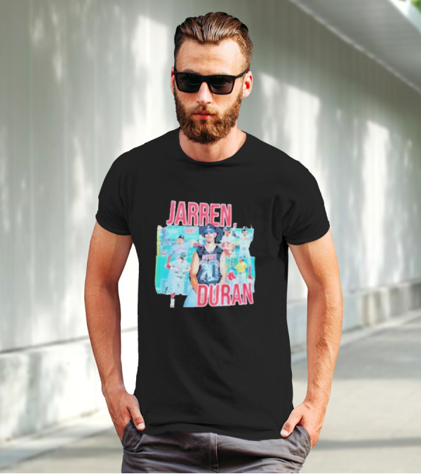 Jarren Duran Baseball Collage Sports T-Shirt