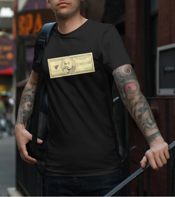 One Million Dollars Meme Money Funny Parody Bill T-Shirt