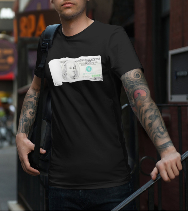 100 Dollars The United States Of America Benjamin Franklin T-Shirt