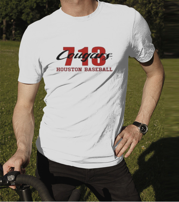 713 Cougars Houston Baseball T-Shirt