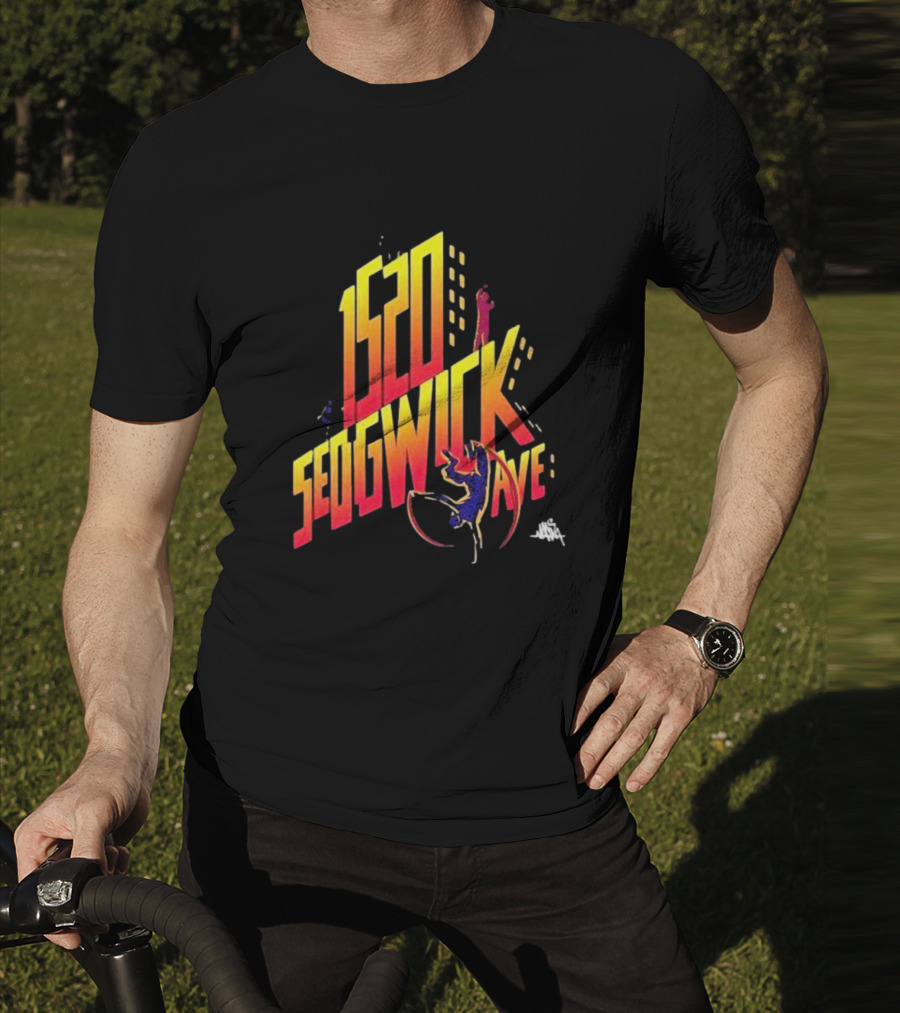 1520 Sedgwick Ave Hip Hop Beat Street T-Shirt