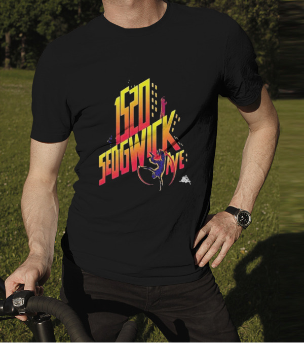 1520 Sedgwick Ave Hip Hop Beat Street T-Shirt