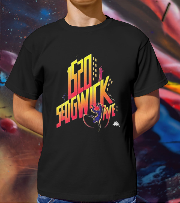 1520 Sedgwick Ave Hip Hop Beat Street T-Shirt