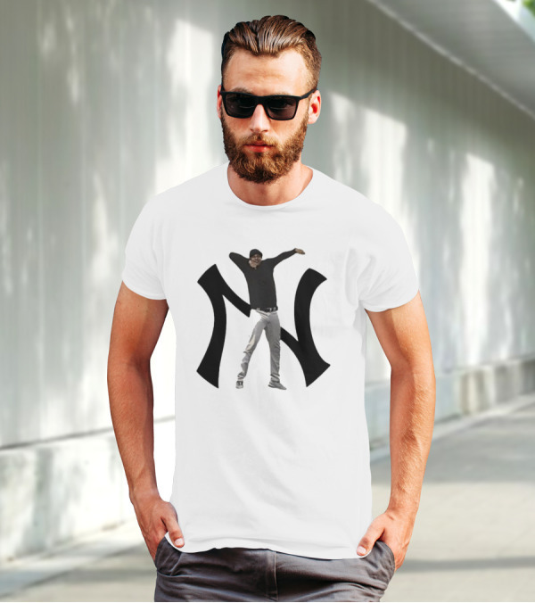 Aaron Boone New York Yankees Dab Pose T-Shirt