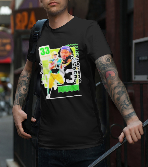Packers Aaron Jones 33 Football Player Running Back T-Shirt