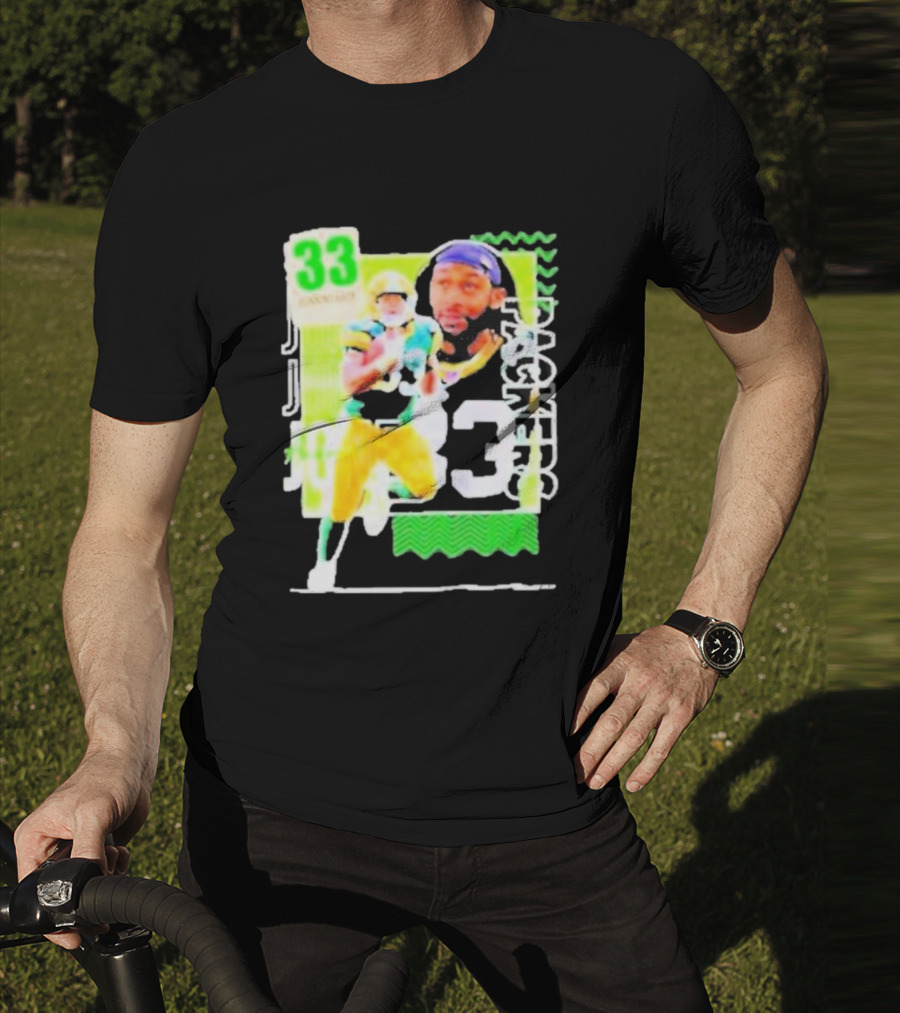 Packers Aaron Jones 33 Football Player Running Back T-Shirt