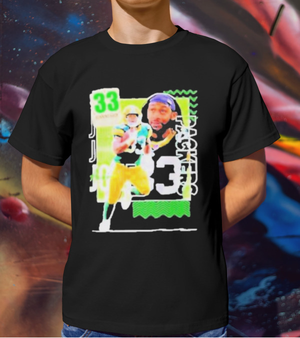 Packers Aaron Jones 33 Football Player Running Back T-Shirt