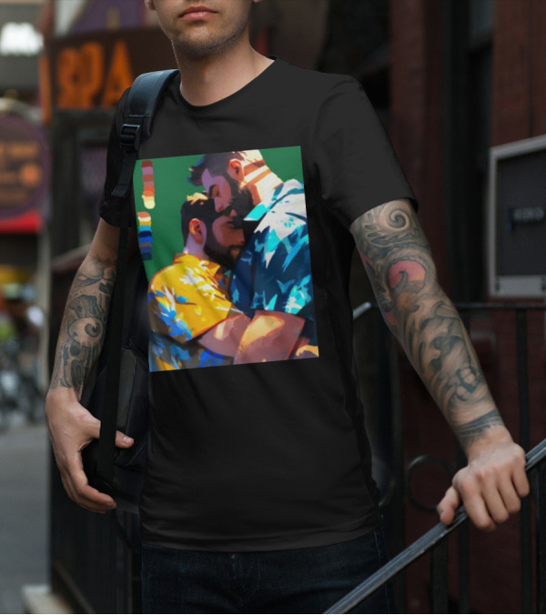 Ego Rodriguez Colours Pride Men's Embrace T-Shirt