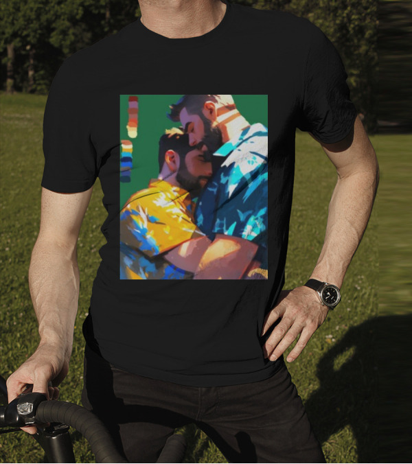 Ego Rodriguez Colours Pride Men's Embrace T-Shirt