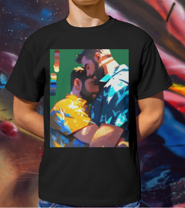 Ego Rodriguez Colours Pride Men's Embrace T-Shirt