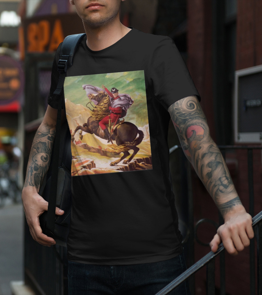 Maximilian Dood Raul Julia M Bison Crossing The Alps T-Shirt