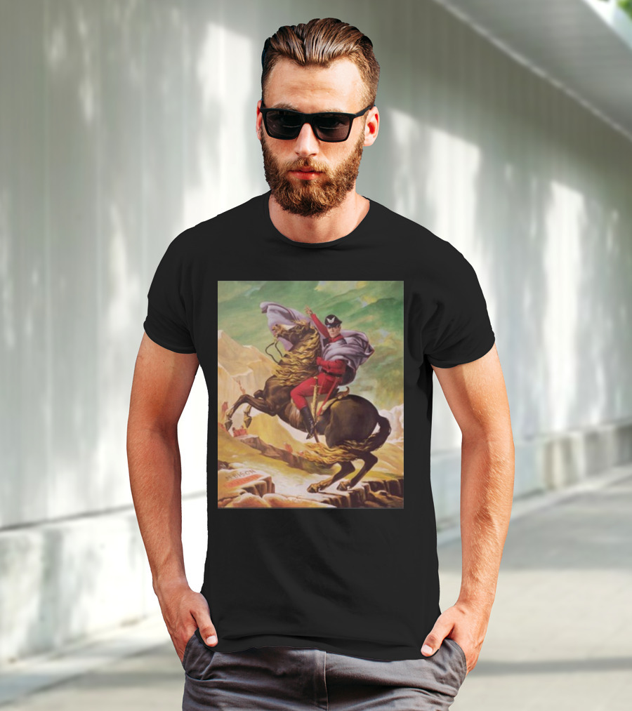 Maximilian Dood Raul Julia M Bison Crossing The Alps T-Shirt