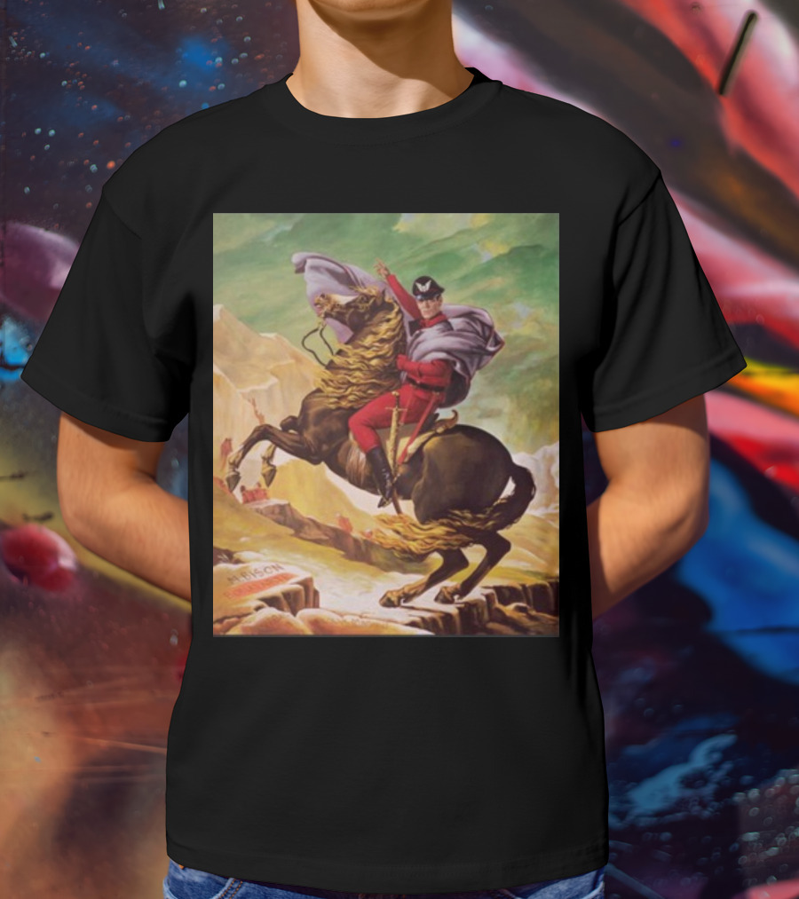 Maximilian Dood Raul Julia M Bison Crossing The Alps T-Shirt