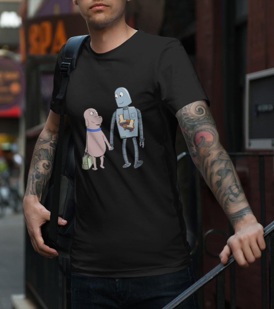 Robot Dreams Dog And Robot Adventure Friends T-Shirt