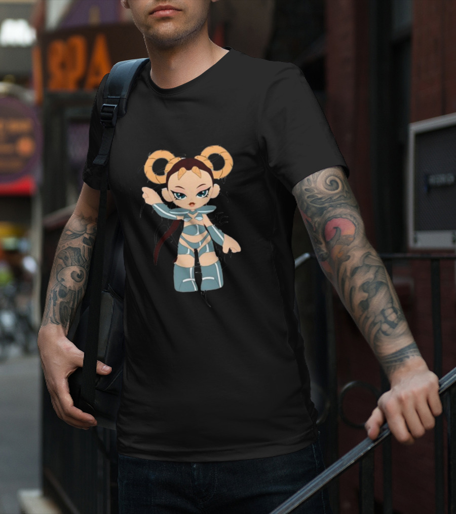 Udiscover Playera Las Eras El Dragón Personaje Chibi Estilo Guerrero T-Shirt