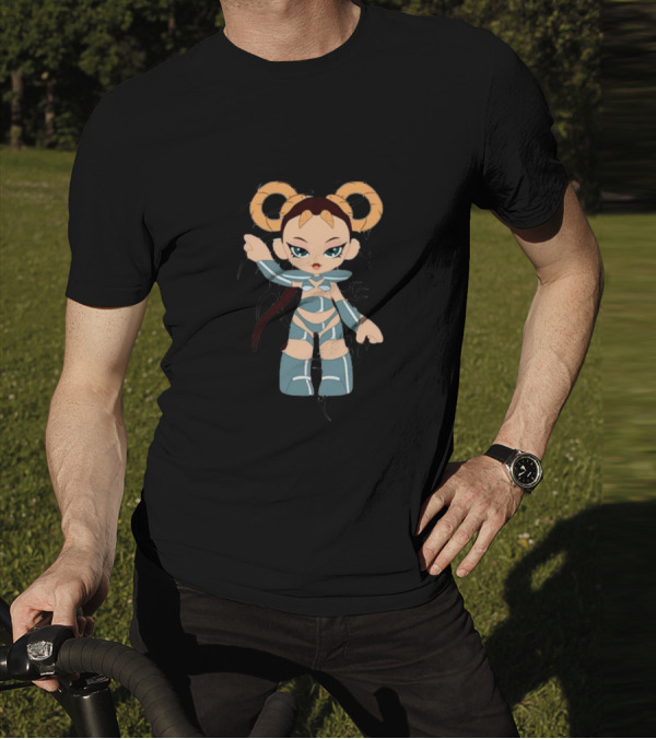 Udiscover Playera Las Eras El Dragón Personaje Chibi Estilo Guerrero T-Shirt