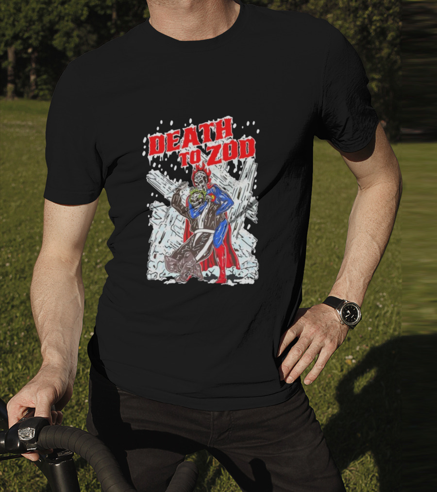 Keon Coleman Death To Zod Superman Parody Heroic T-Shirt