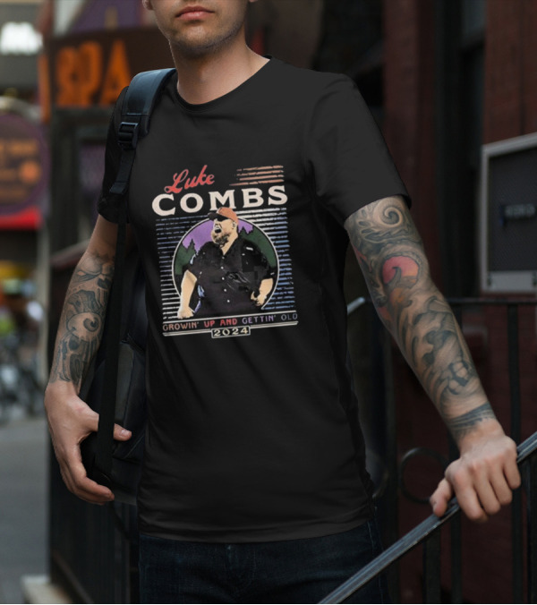 Luke Combs Growin’ Up And Gettin’ Old T-Shirt