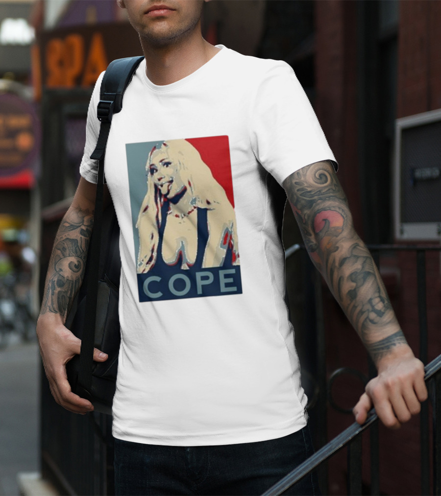 Cope Iggy Azalea Style Image T-Shirt