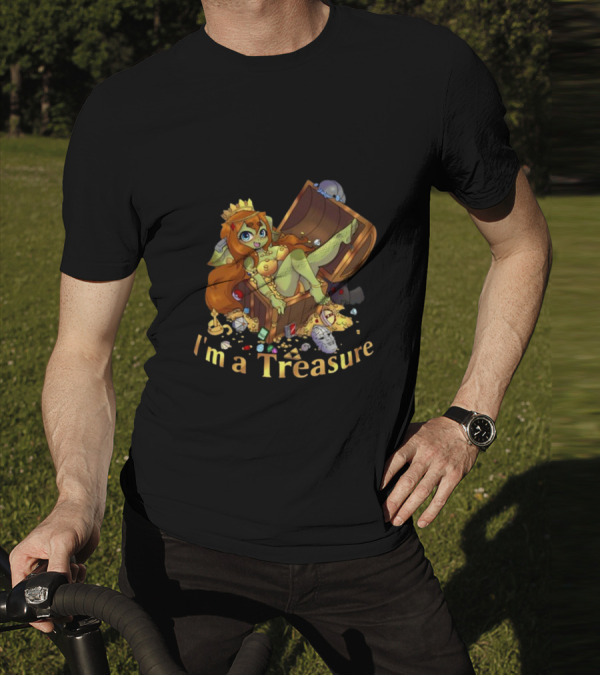 Gob Mode I'm A Treasure Chibi Goblin In Treasure Chest T-Shirt