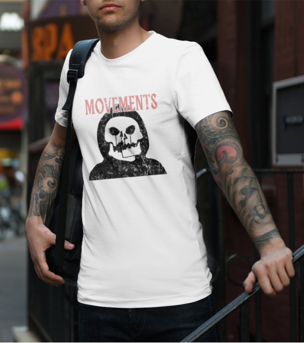 Movements Afraid To Die Black Hoodie Skull T-Shirt