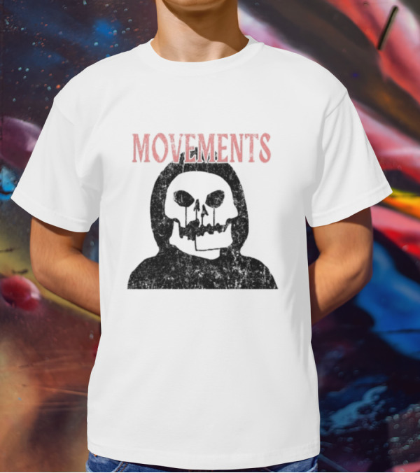 Movements Afraid To Die Black Hoodie Skull T-Shirt
