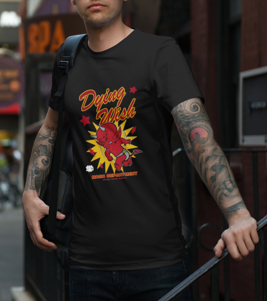 Dying Wish Devil Mosh Department Established Forever T-Shirt