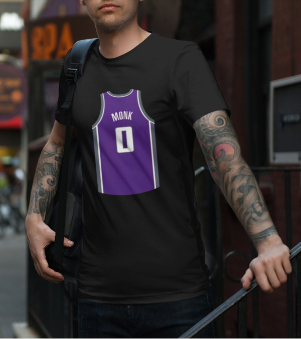 Light The Beam Malik Monk Sacramento Kings Jersey Qiangy T-Shirt