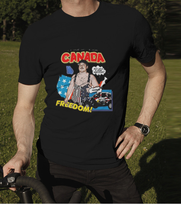 His Name May Be Noah Canada Freedom True American Comic T-Shirt