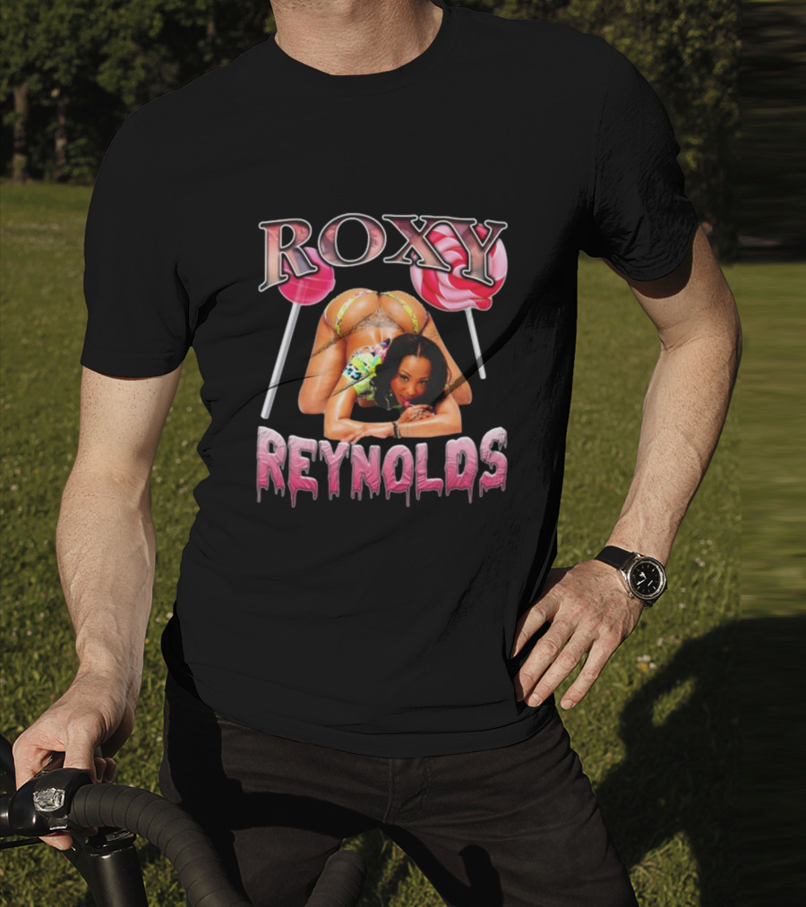 Roxy Reynolds Bootleg Lollipop Image T-Shirt